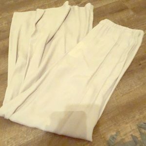 Grey wide leg soft pant